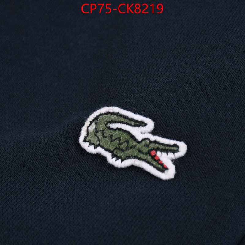 Clothing-Lacoste we provide top cheap aaaaa ID: CK8219 $: 75USD