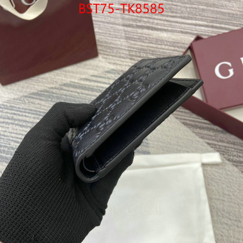 Gucci Bags(TOP)-Wallet- ID: TK8585 $: 75USD,