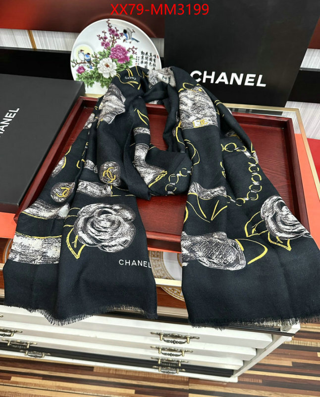 Scarf-Chanel shop the best high quality ID: MM3199 $: 79USD