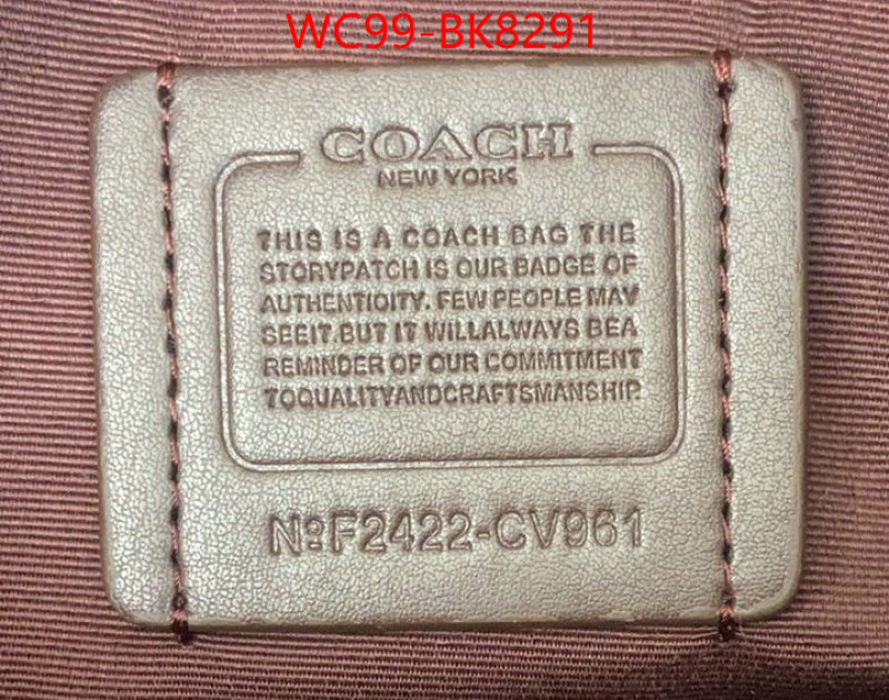 Coach Bags(4A)-Handbag- best luxury replica ID: BK8291 $: 99USD,
