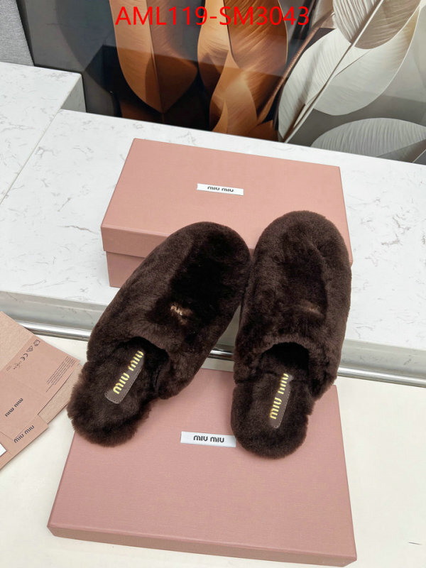 Women Shoes-Miu Miu what 1:1 replica ID: SM3043 $: 119USD