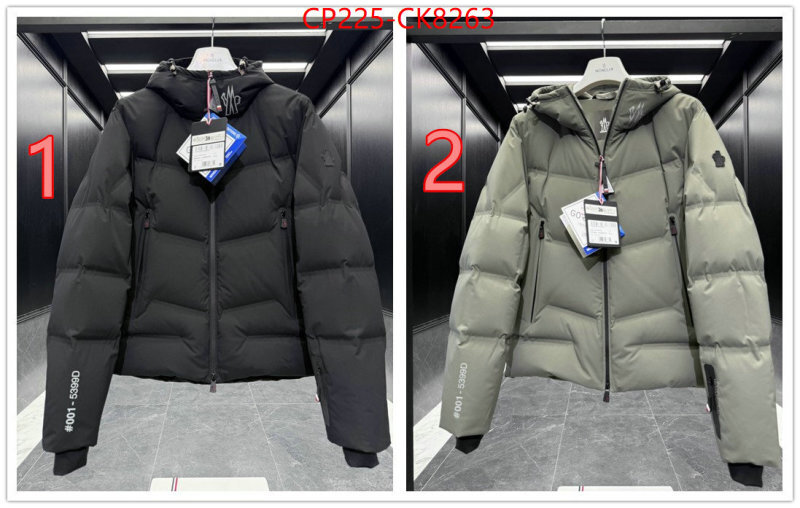 Down jacket Men-Moncler aaaaa replica designer ID: CK8263 $: 225USD