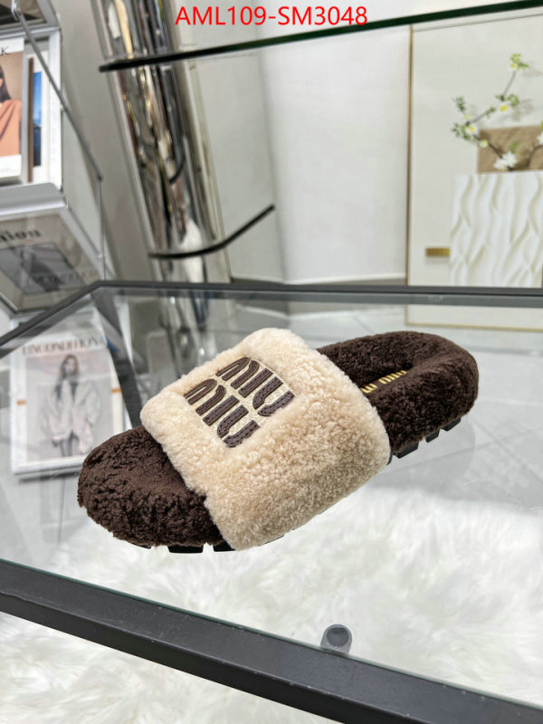 Women Shoes-Miu Miu high quality 1:1 replica ID: SM3048 $: 109USD