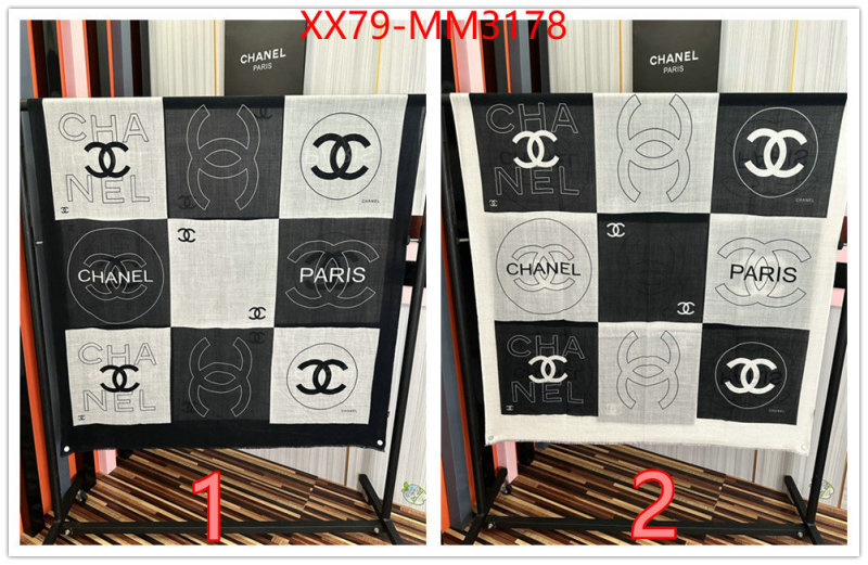 Scarf-Chanel best luxury replica ID: MM3178 $: 79USD