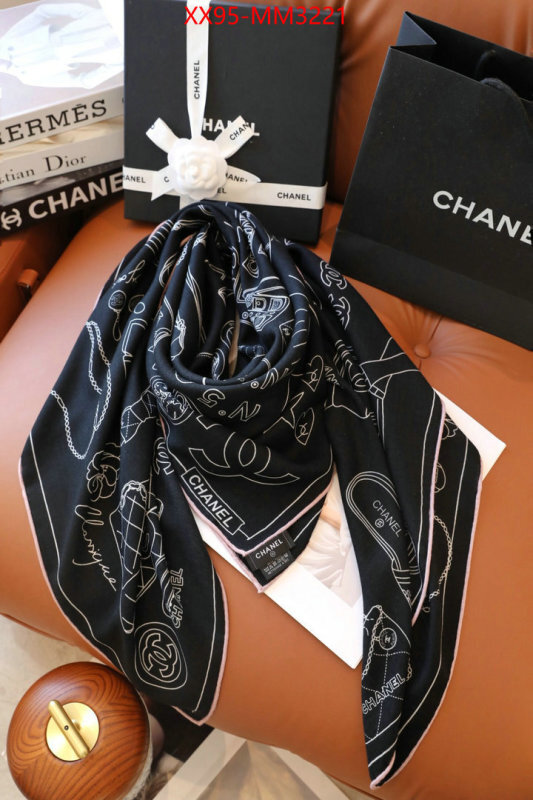 Scarf-Chanel high quality designer replica ID: MM3221 $: 95USD