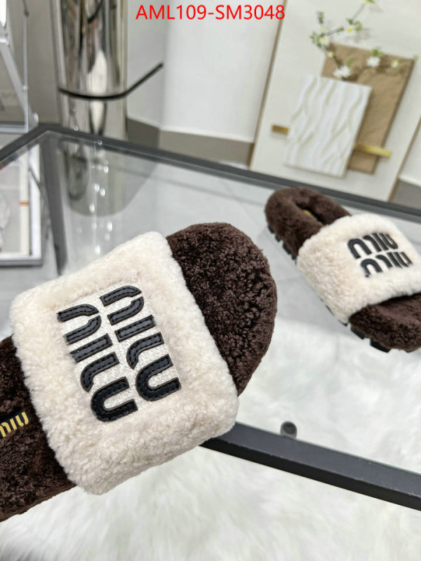 Women Shoes-Miu Miu high quality 1:1 replica ID: SM3048 $: 109USD