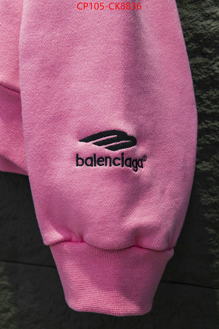 Clothing-Balenciaga ID: CK8836 $: 105USD
