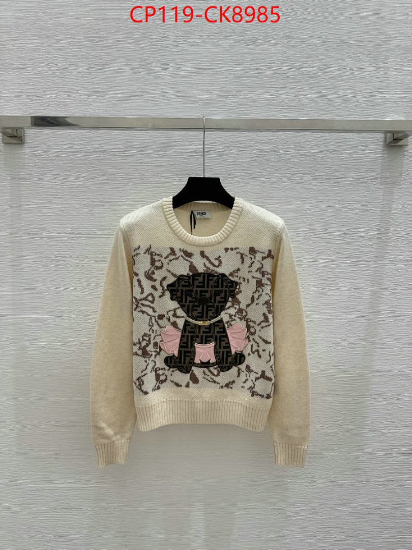 Clothing-Fendi ID: CK8985 $: 119USD