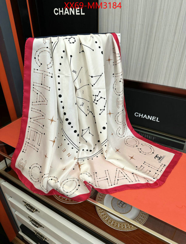 Scarf-Chanel high quality designer replica ID: MM3184 $: 69USD