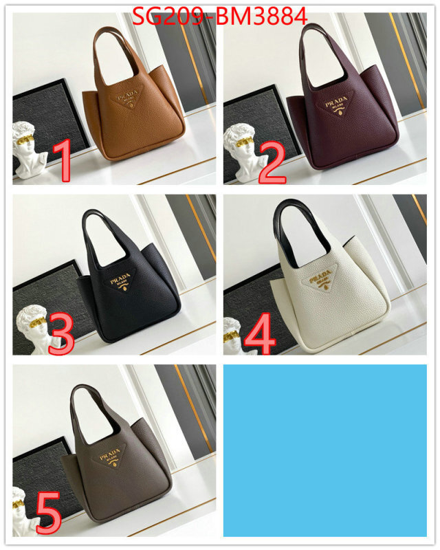 Prada Bags(TOP)-Handbag- ID: BM3884 $: 209USD,