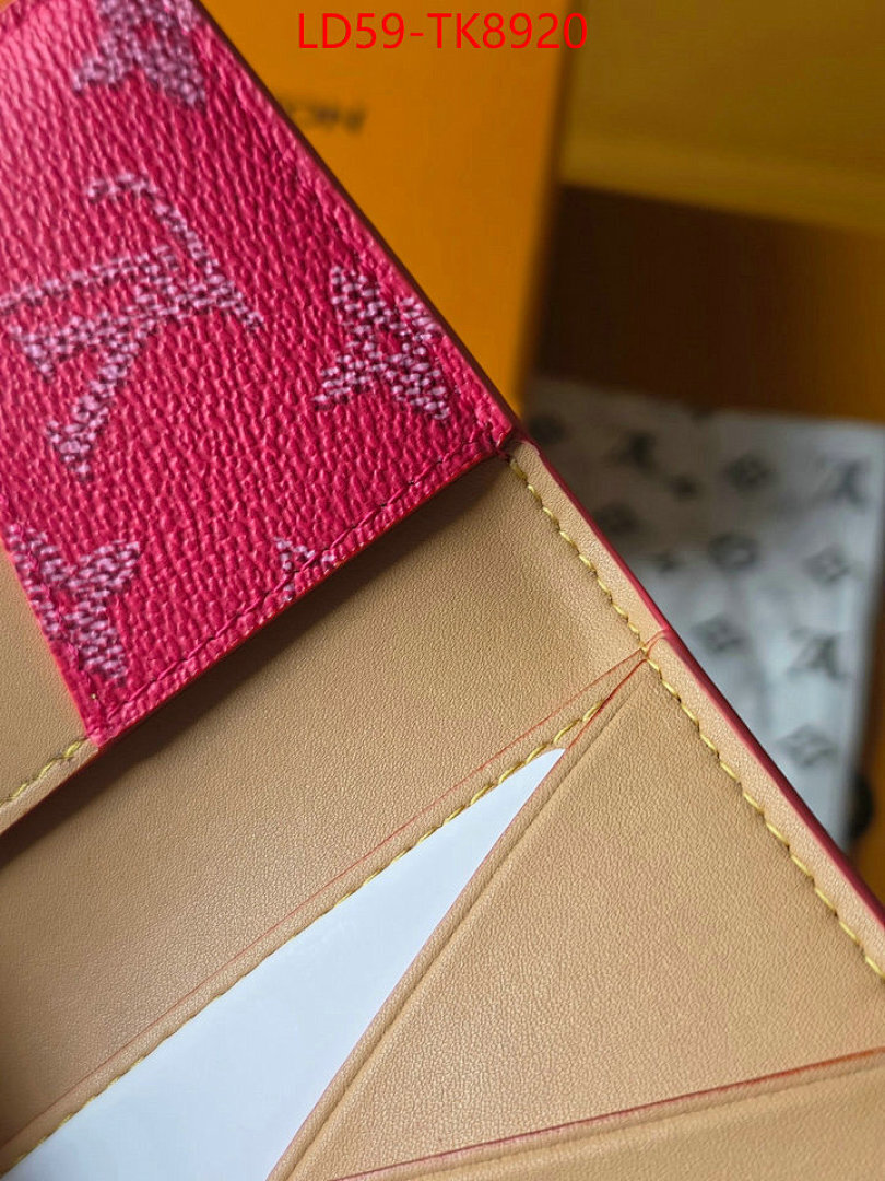 LV Bags(TOP)-Wallet ID: TK8920 $: 59USD,