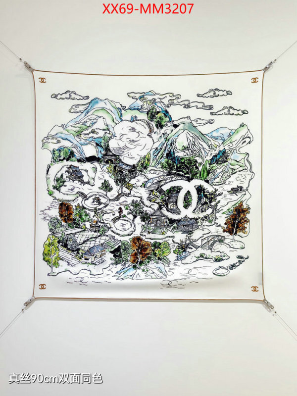 Scarf-Chanel luxury shop ID: MM3207 $: 69USD