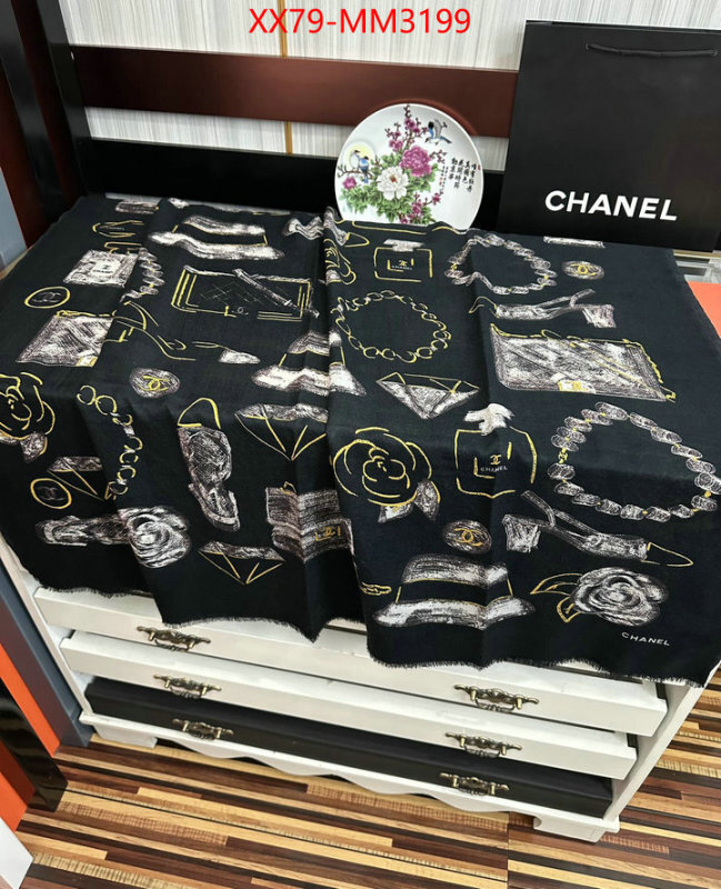Scarf-Chanel shop the best high quality ID: MM3199 $: 79USD