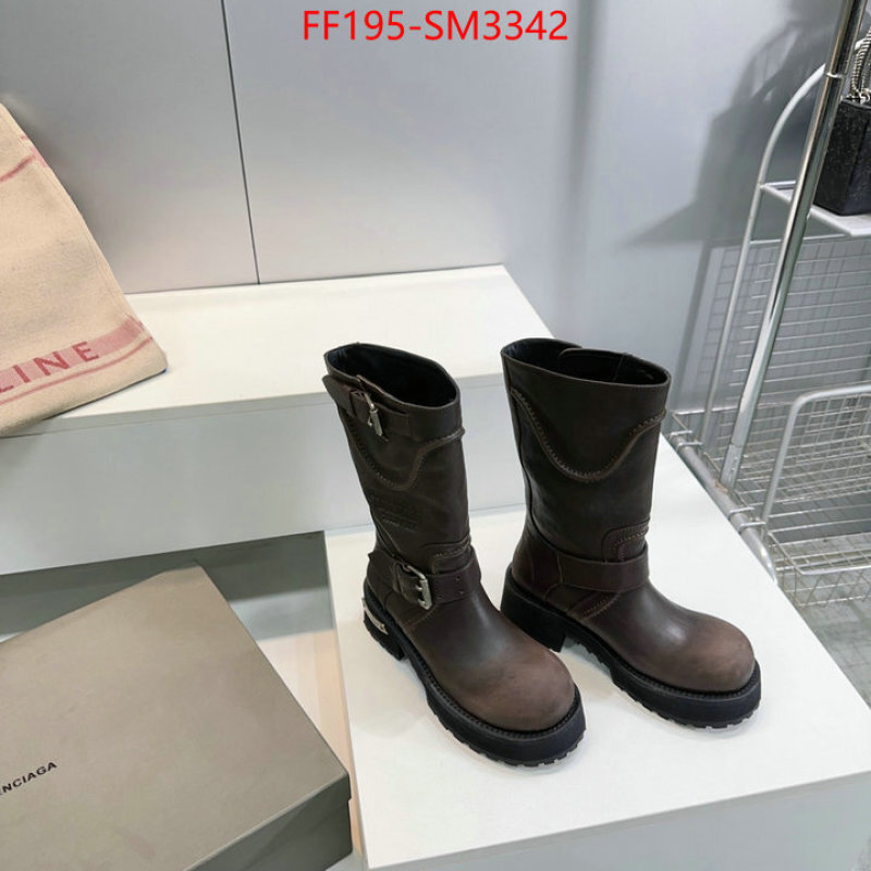 Women Shoes-Balenciaga top quality replica ID: SM3342 $: 195USD