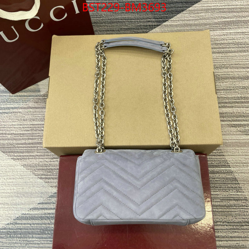 Gucci Bags(TOP)-Marmont ID: BM3693 $: 229USD,