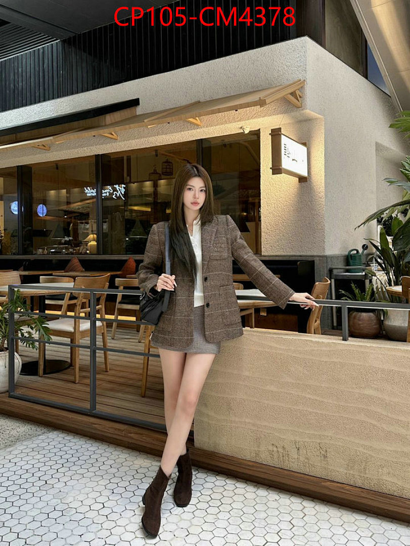 Clothing-MIU MIU ID: CM4378 $: 105USD