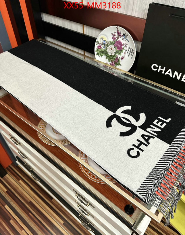 Scarf-Chanel buy high-quality fake ID: MM3188 $: 55USD