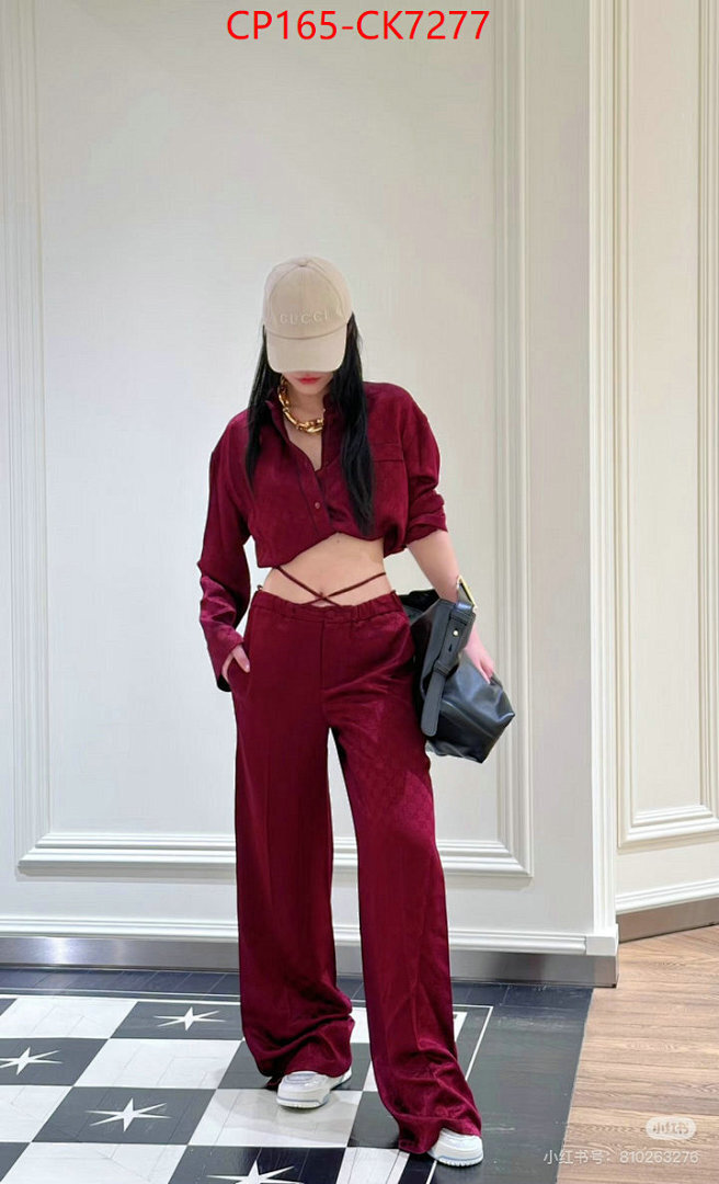 Clothing Set-Gucci ID: CK7277 $: 165USD