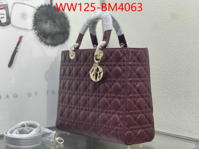 Dior Bags(4A)-Lady- ID: BM4063 $: 125USD,
