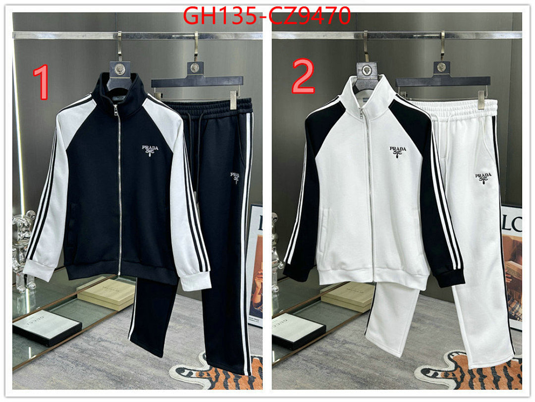 Clothing Set-Prada ID: CZ9470 $: 135USD