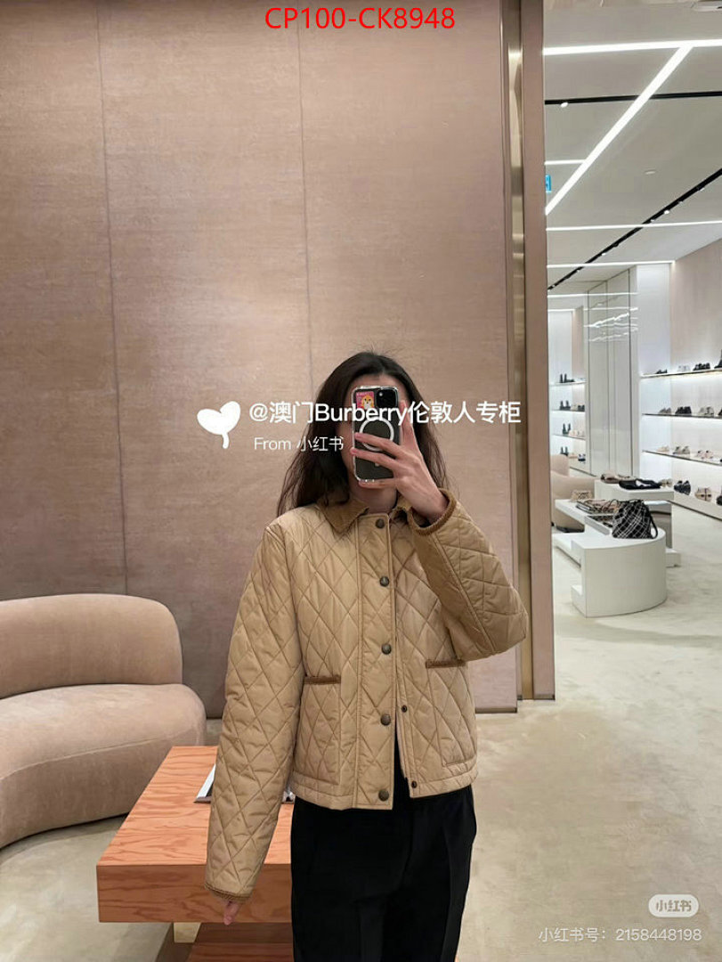 Down jacket Women-Burberry ID: CK8948 $: 100USD