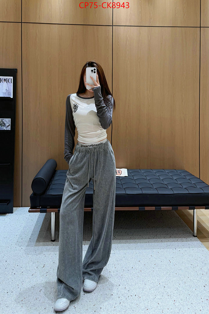 Clothing-Alexander Wang ID: CK8943 $: 75USD