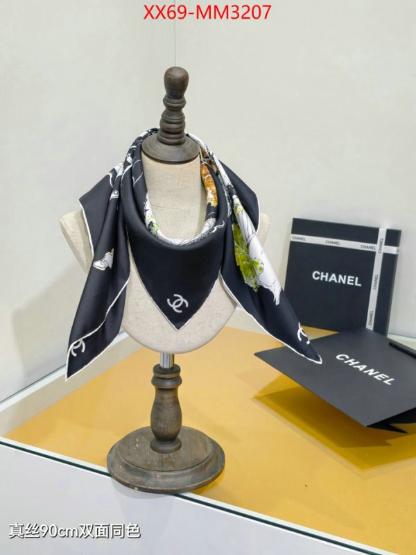 Scarf-Chanel luxury shop ID: MM3207 $: 69USD