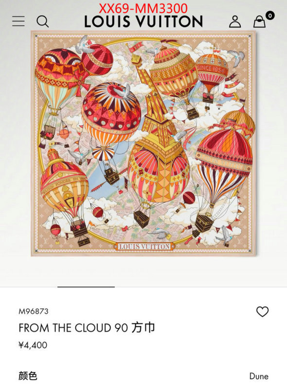 Scarf-LV high quality perfect ID: MM3300 $: 69USD