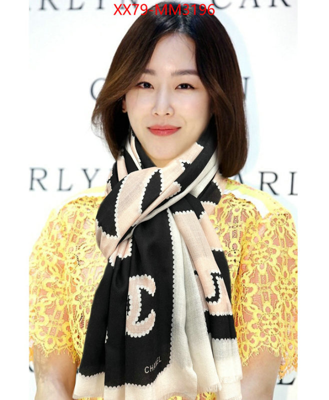 Scarf-Chanel what's the best to buy replica ID: MM3196 $: 79USD