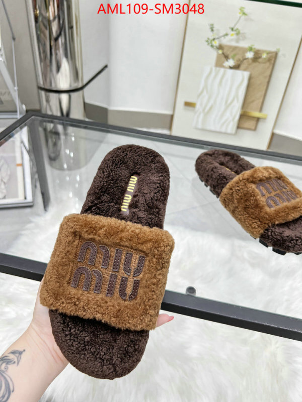 Women Shoes-Miu Miu high quality 1:1 replica ID: SM3048 $: 109USD