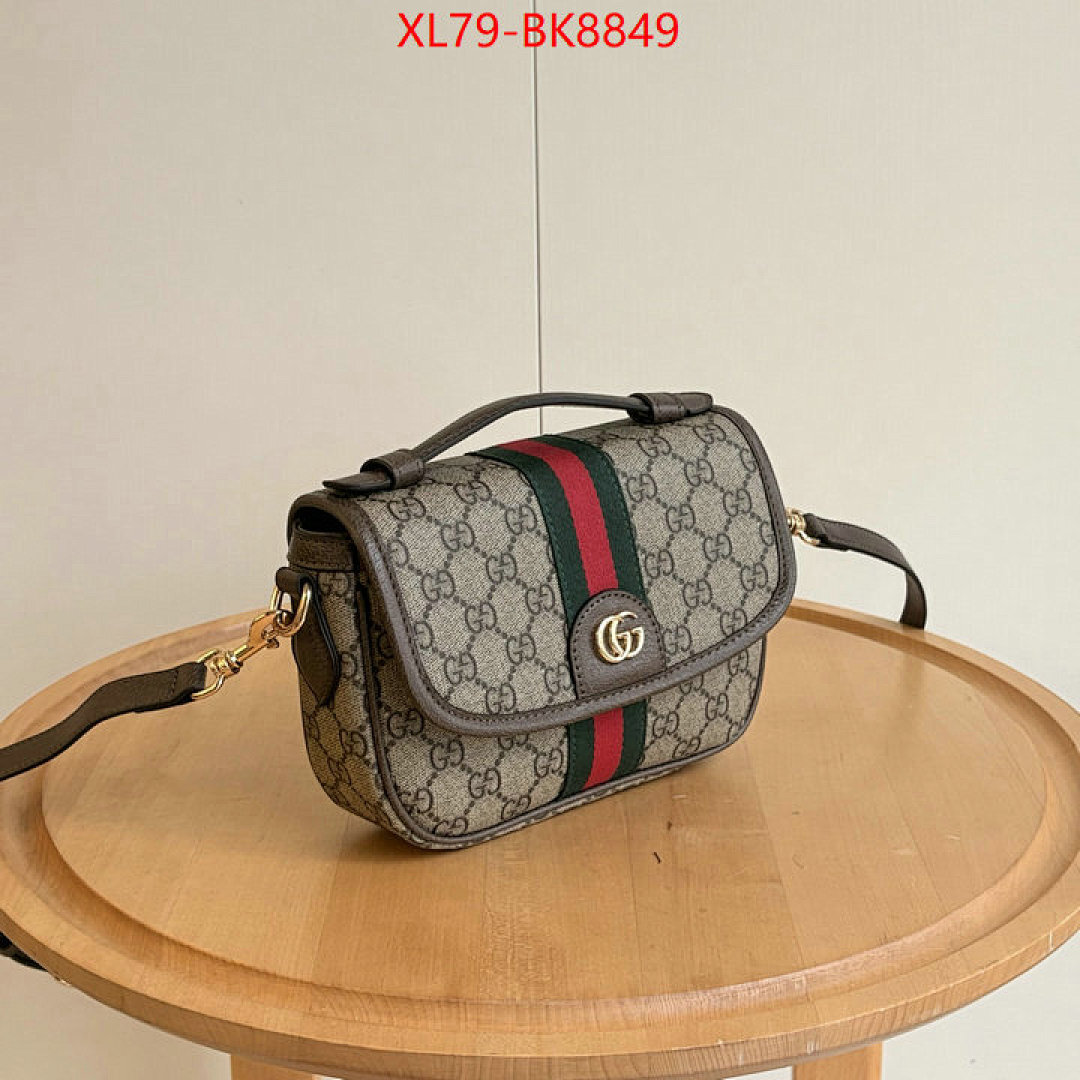 Gucci Bags(4A)-Crossbody- ID: BK8849 $: 79USD,