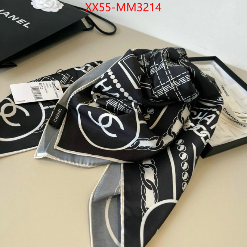 Scarf-Chanel best website for replica ID: MM3214 $: 55USD