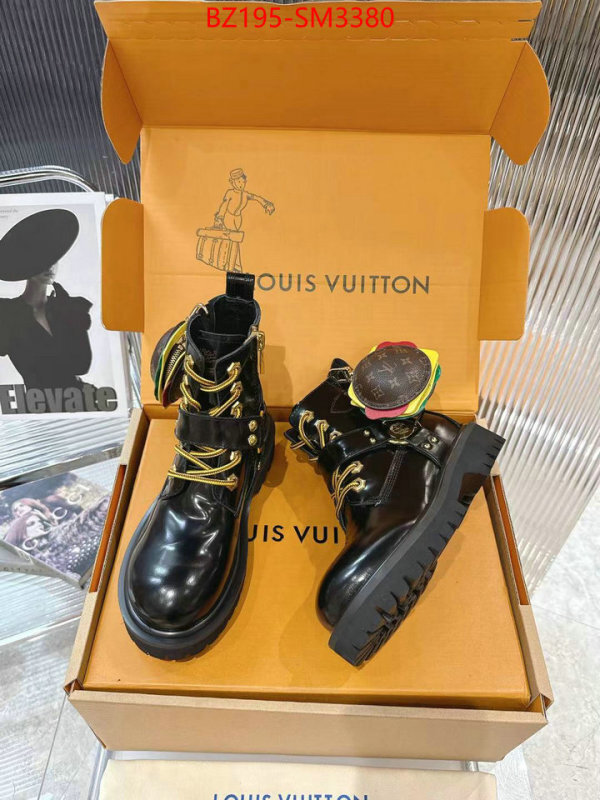 Men Shoes-LV aaaaa+ quality replica ID: SM3380 $: 195USD