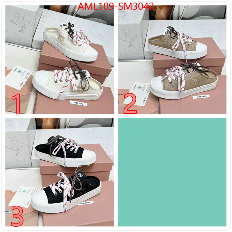 Women Shoes-Miu Miu top quality ID: SM3042 $: 109USD