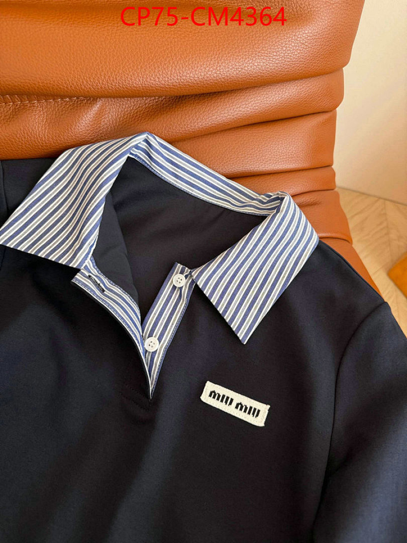 Clothing-MIU MIU ID: CM4364 $: 75USD