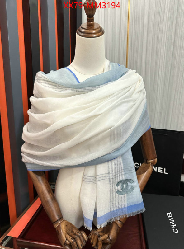 Scarf-Chanel first copy ID: MM3194 $: 79USD
