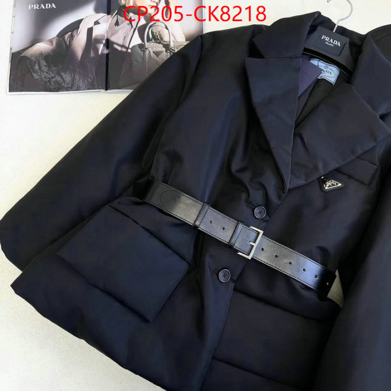 Down jacket Women-Prada luxury cheap replica ID: CK8218 $: 205USD