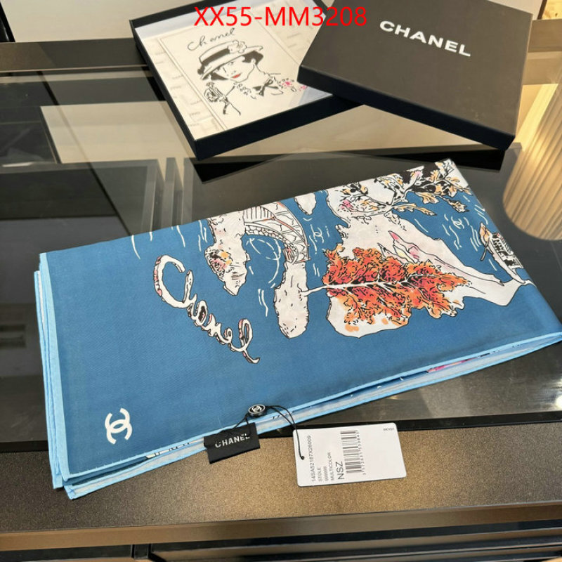 Scarf-Chanel buy 1:1 ID: MM3208 $: 55USD