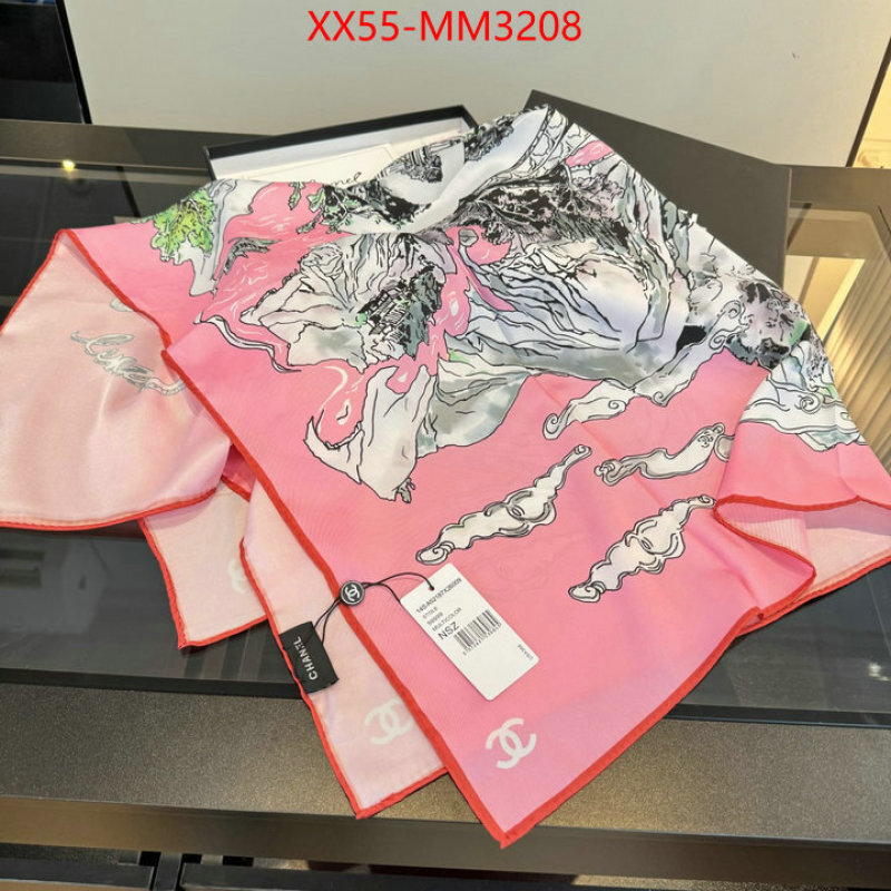 Scarf-Chanel buy 1:1 ID: MM3208 $: 55USD