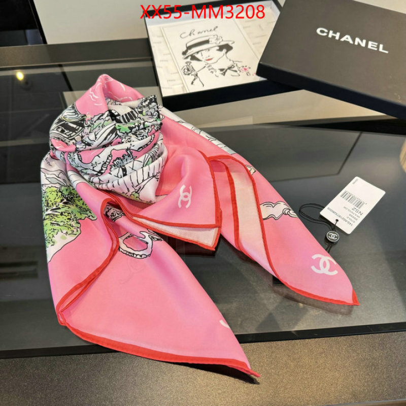 Scarf-Chanel buy 1:1 ID: MM3208 $: 55USD