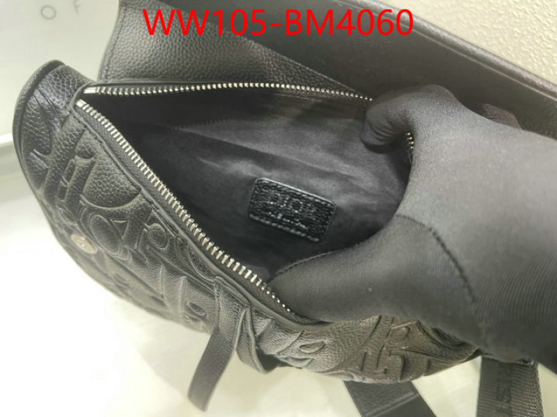 Dior Bags(4A)-Saddle- ID: BM4060 $: 105USD,