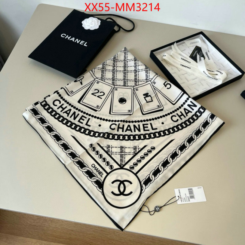 Scarf-Chanel best website for replica ID: MM3214 $: 55USD
