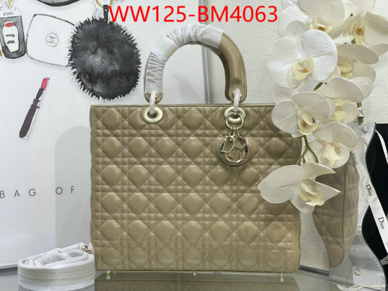 Dior Bags(4A)-Lady- ID: BM4063 $: 125USD,