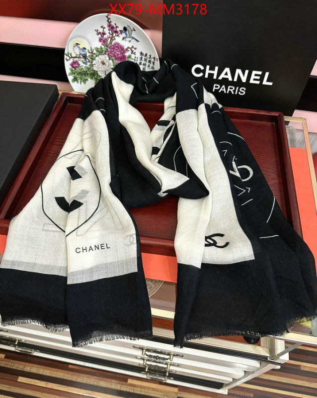 Scarf-Chanel best luxury replica ID: MM3178 $: 79USD