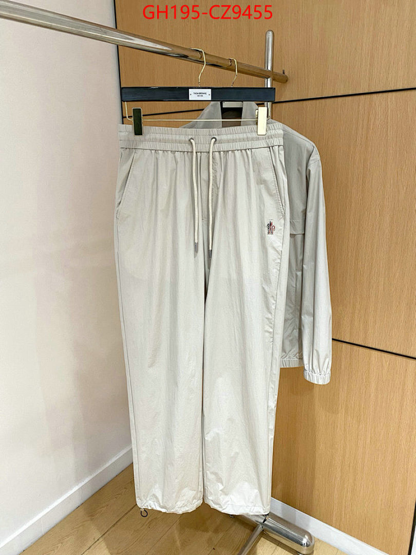 Clothing Set-Moncler ID: CZ9455 $: 195USD