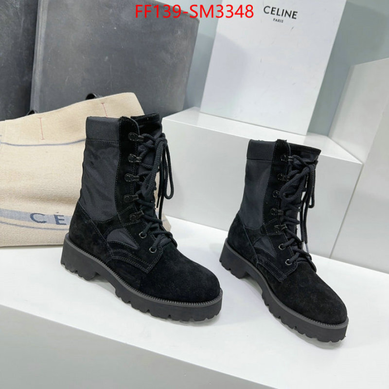 Women Shoes-Boots 1:1 replica wholesale ID: SM3348 $: 139USD