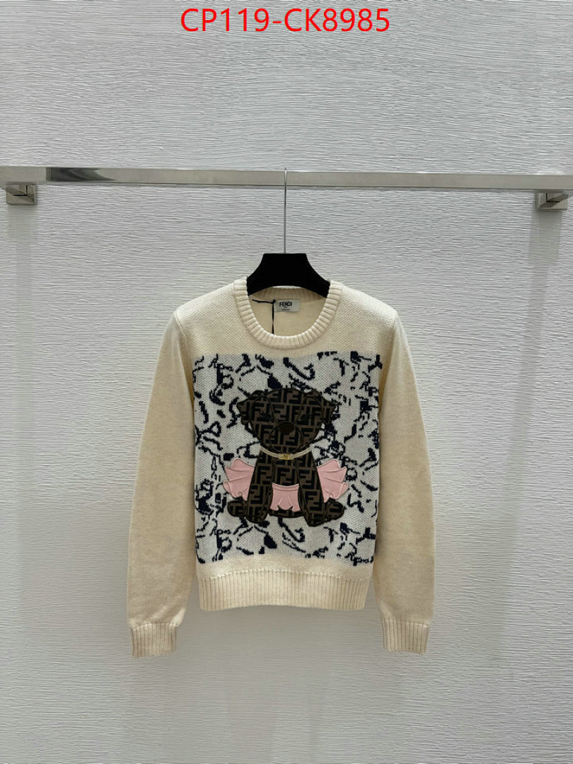 Clothing-Fendi ID: CK8985 $: 119USD