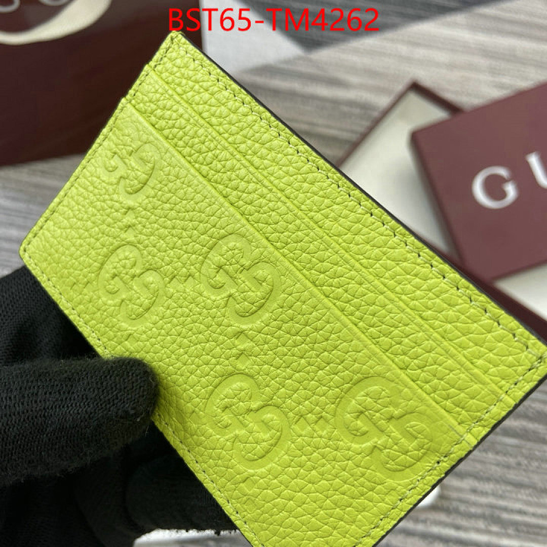 Gucci Bags(TOP)-Wallet- ID: TM4262 $: 65USD,