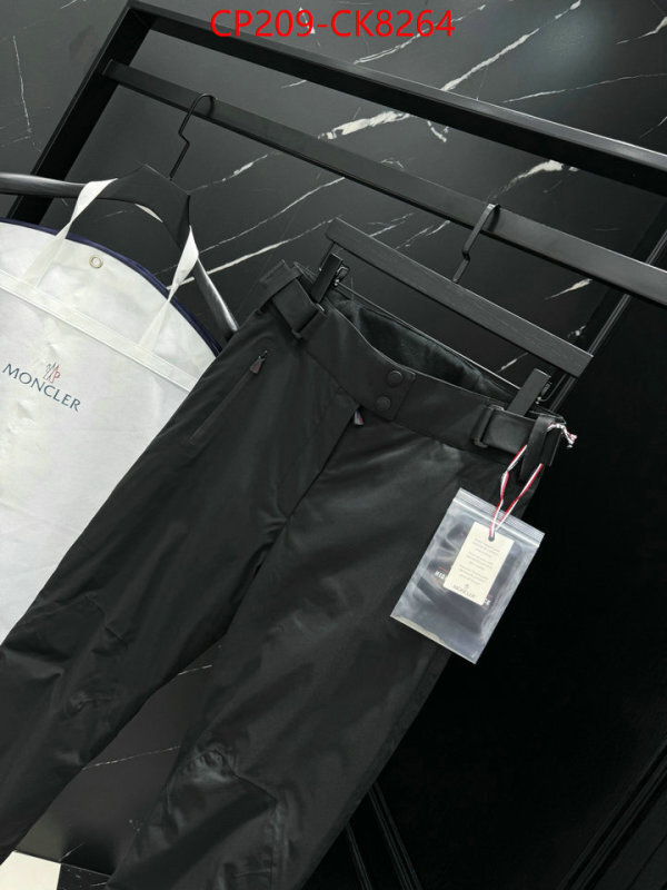 Clothing-Moncler best like ID: CK8264 $: 209USD