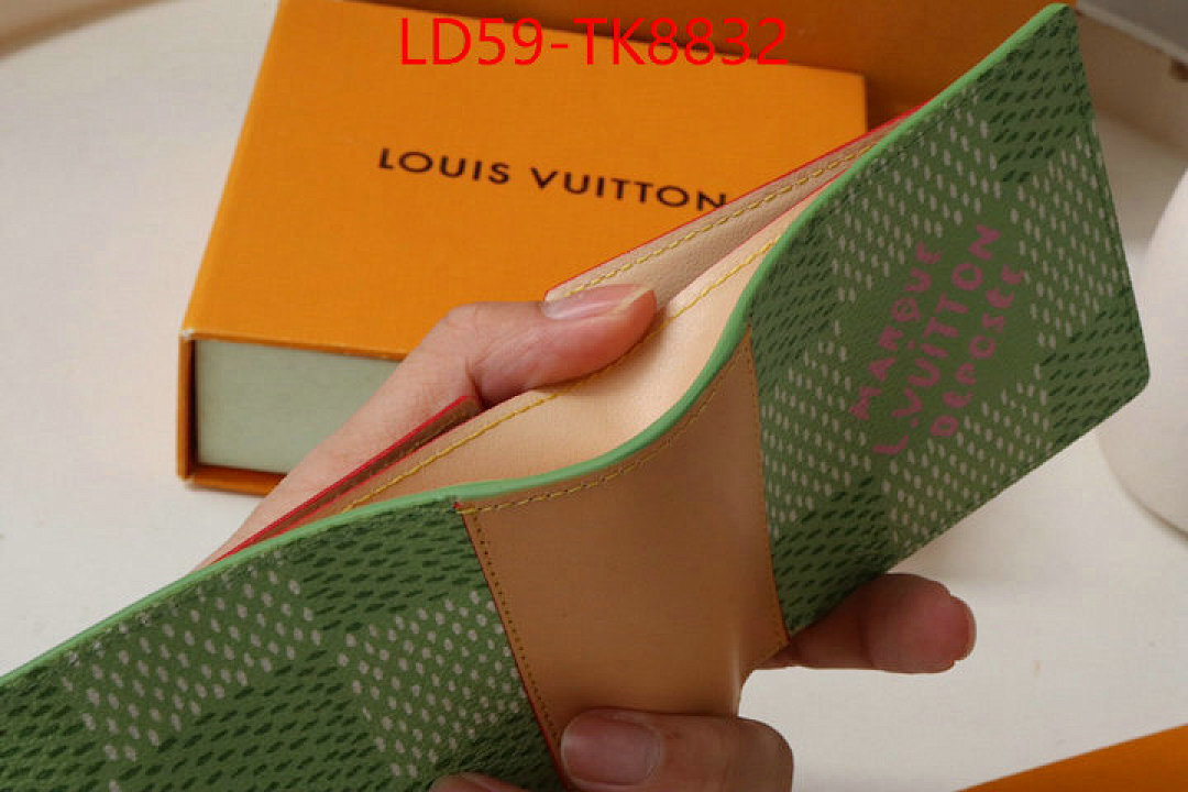 LV Bags(TOP)-Wallet ID: TK8832 $: 59USD,